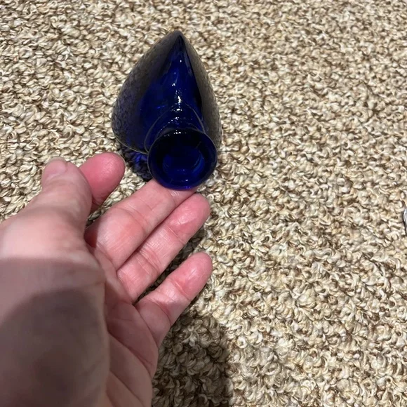 15-Piece Charcuterie or Lunch Set, Cobalt Blue Glass - Picture 6 of 15